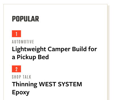 EpoxyWorks Featured Articles