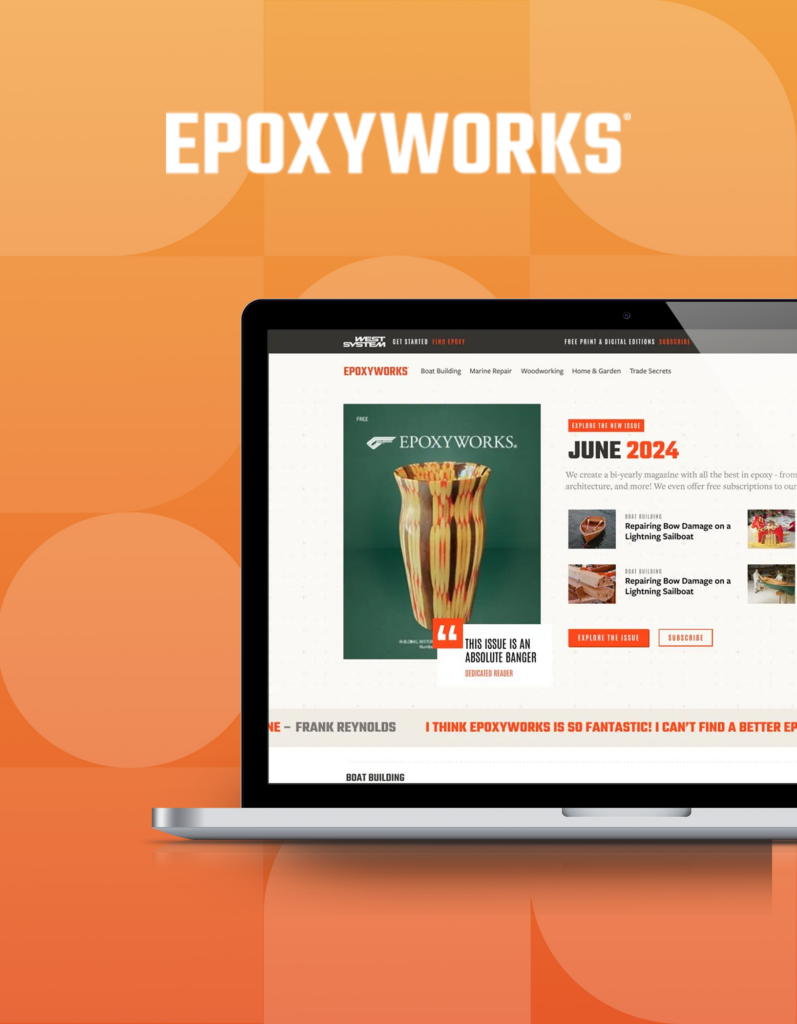 Epoxyworks eCommerce Redesign Portfolio