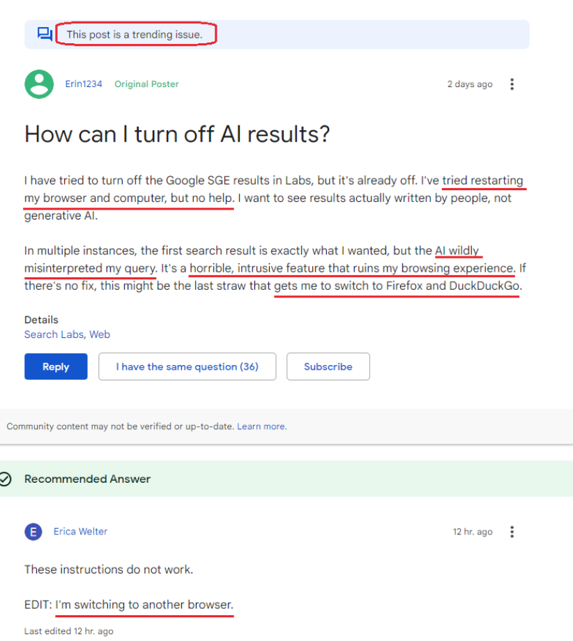 How Do I Turn Off Google SGE AI