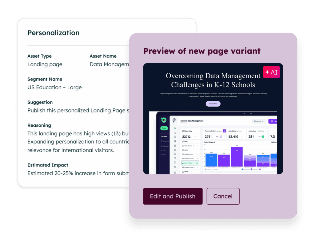 HubSpot's Breeze AI Deal Loss Agent. Helping companies find similarities and solutions to deals that are not closing into sales.