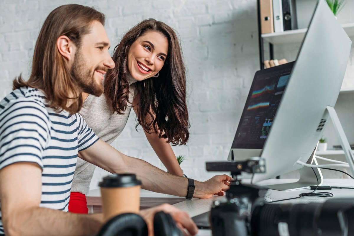 Perfect Afternoon icon showing a sun and trees next to an animated river